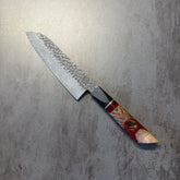 Shynoby Hammered Pro Red - Santoku 18cm